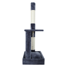 Load image into Gallery viewer, i.Pet Cat Tree Scratching Post Scratcher Tower Condo House Grey 102cm