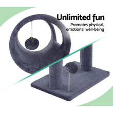 Load image into Gallery viewer, i.Pet Cat Tree Scratching Post Scratcher Tower Condo House Grey 53cm
