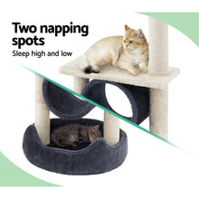 Load image into Gallery viewer, i.Pet Cat Tree Scratching Post 76cm Scratcher Tower Condo House Hanging toys