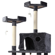 Load image into Gallery viewer, i.Pet Cat Tree 184cm Trees Scratching Post Scratcher Tower Condo House Furniture Wood