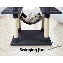 Load image into Gallery viewer, i.Pet Cat Tree 184cm Trees Scratching Post Scratcher Tower Condo House Furniture Wood