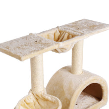 Load image into Gallery viewer, i.Pet Cat Tree Trees Scratching Post Scratcher Condo Tower House Bed Beige 100cm