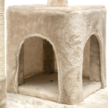 Load image into Gallery viewer, i.Pet Cat Tree 180cm Trees Scratching Post Scratcher Tower Condo House Furniture Wood Beige