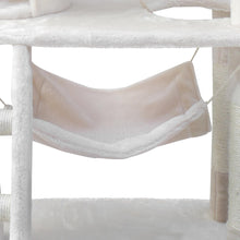 Load image into Gallery viewer, i.Pet Cat Tree 141cm Trees Scratching Post Scratcher Tower Condo House Furniture Wood Beige