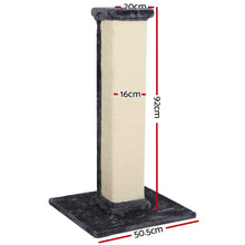 Load image into Gallery viewer, i.Pet Cat Tree Trees Scratching Post 92cm Sisal Scratcher Tower Condo House Tall