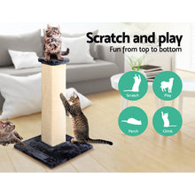 Load image into Gallery viewer, i.Pet Cat Tree Trees Scratching Post 92cm Sisal Scratcher Tower Condo House Tall