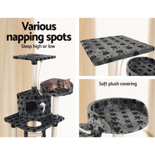 Load image into Gallery viewer, i.Pet Cat Tree 120cm Trees Scratching Post Scratcher Tower Condo House Furniture Wood 120cm