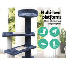 Load image into Gallery viewer, i.Pet Cat Tree 100cm Trees Scratching Post Scratcher Tower Condo House Furniture Wood Steps