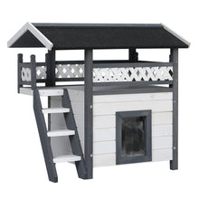 Load image into Gallery viewer, i.Pet Rabbit Hutch Cat House Shelter Outdoor Wooden Small Dog Pet Houses Kennel