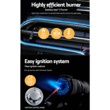 Load image into Gallery viewer, Grillz Portable Gas BBQ Grill Heater