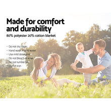 Load image into Gallery viewer, Alfresco 4 Person Picnic Basket Set Outdoor Insulated with Blanket