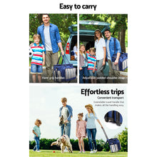 Load image into Gallery viewer, Alfresco 6 Person Picnic Wheelie Set Bag Cooler Insulated