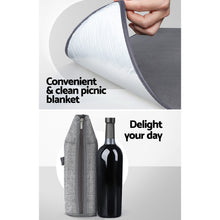 Load image into Gallery viewer, Alfresco Picnic Backpack Set Cooler Bag 4 Person Outdoor Insulated Liquor