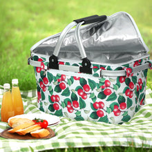 Load image into Gallery viewer, Alfresco Picnic Bag Basket Hamper Camping Hiking Insulated Lunch Cooler