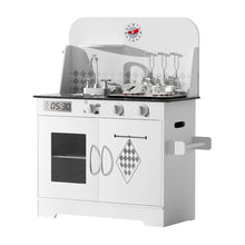 Load image into Gallery viewer, Keezi Kids Kitchen Set Pretend Play Wooden Toys Cooking Cookware Childrens Toy