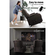 Load image into Gallery viewer, Premium Heated Massage Electric Recliner Chair With Lift-Health & Beauty-The White Mall