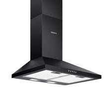 Load image into Gallery viewer, Devanti Pyramid Range Hood Rangehood 600mm 60cm Kitchen Canopy Black