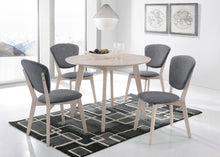Load image into Gallery viewer, Round Dining Table Solid Hardwood White Wash-dining table-The White Mall