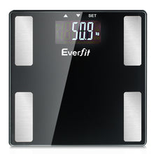 Load image into Gallery viewer, Everfit Bathroom Scales Digital Body Fat Scale 180KG Electronic Monitor BMI CAL