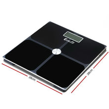 Load image into Gallery viewer, Everfit Bathroom Scales Digital Weighing Scale 180KG Electronic Monitor Tracker