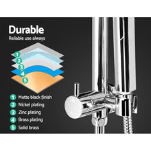 Load image into Gallery viewer, Cefito WELS 9'' Rain Shower Head Set Round Handheld High Pressure Wall Chrome