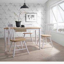 Load image into Gallery viewer, Set of 2 Farmhouse Scandinavian Dining Chairs-Dining Chairs-The White Mall
