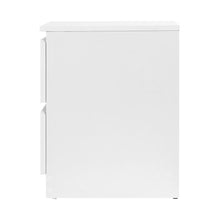 Load image into Gallery viewer, Simple White Minimalistic Scandinavian Bedside or Side Table-Furniture-The White Mall