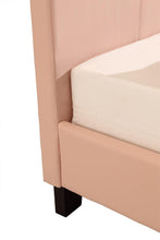 Load image into Gallery viewer, Single PU Leather Bed Frame in Pink-Beds & Bed Frames-The White Mall