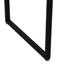 Load image into Gallery viewer, Sleek Black Office Desk for Study, Computer Table, Home Workstation, Nook, Laptop-The White Mall-The White Mall