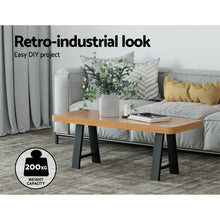 Load image into Gallery viewer, Artiss Set of 2 Table Legs Coffee Dining Table Legs DIY Metal Leg 40X30cm