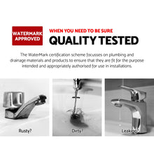 Load image into Gallery viewer, Cefito Bathroom Tap SET OF 2 Basin Mixer Wall Taps Faucet Sink Brass Silver WELS