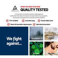 Load image into Gallery viewer, Devanti Electric Heated Towel Rail Rails Warmer Rack Aluminium 10 Bars