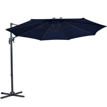 Load image into Gallery viewer, Instahut Outdoor Umbrella 3M Roma Cantilever Beach Furniture Garden 360 Degree Navy