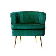 Load image into Gallery viewer, Artiss Armchair Lounge Accent Chair Armchair Velvet Green