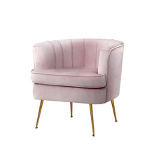 Load image into Gallery viewer, Artiss Armchair Lounge Chair Accent Armchair Velvet Pink