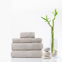 Load image into Gallery viewer, Royal Comfort 4 Piece Cotton Bamboo Towel Set 450GSM Luxurious Absorbent Plush - Sea Holly