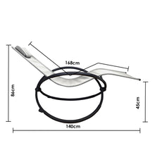 Load image into Gallery viewer, Arcadia Furniture Zero Gravity Portable Foldable Rocking Chair Recliner Lounge - Sand