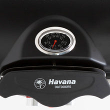Load image into Gallery viewer, Havana Outdoors BBQ Mate Premium Portable Gas Grill LPG Twin Grill Outdoor Black