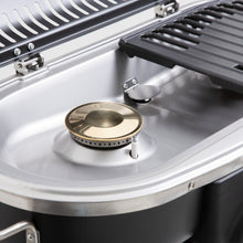 Load image into Gallery viewer, Havana Outdoors BBQ Mate Premium Portable Gas Grill LPG Twin Grill Outdoor Black