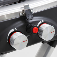 Load image into Gallery viewer, Havana Outdoors BBQ Mate Premium Portable Gas Grill LPG Twin Grill Outdoor Black