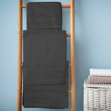 Load image into Gallery viewer, Royal Comfort Eden Egyptian Cotton 600GSM 8 Piece Luxury Bath Towels Set - Granite