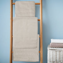 Load image into Gallery viewer, Royal Comfort Eden Egyptian Cotton 600GSM 8 Piece Luxury Bath Towels Set - Beige