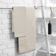 Load image into Gallery viewer, Royal Comfort Eden Egyptian Cotton 600GSM 8 Piece Luxury Bath Towels Set - Beige