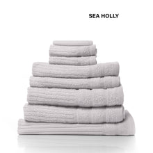 Load image into Gallery viewer, Royal Comfort Eden Egyptian Cotton 600GSM 8 Piece Luxury Bath Towels Set - Holly