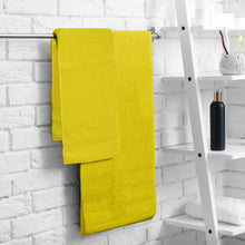 Load image into Gallery viewer, Royal Comfort Eden Egyptian Cotton 600GSM 8 Piece Luxury Bath Towels Set - Yellow