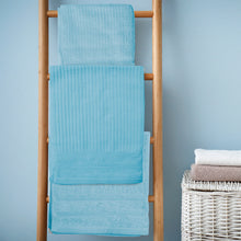 Load image into Gallery viewer, Royal Comfort Eden Egyptian Cotton 600GSM 8 Piece Luxury Bath Towels Set - Aqua