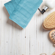 Load image into Gallery viewer, Royal Comfort Eden Egyptian Cotton 600GSM 8 Piece Luxury Bath Towels Set - Aqua