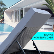 Load image into Gallery viewer, Milano Outdoor 3pc Sun Lounge Pool Bed Deck Rattan Chair Adjustable Furniture