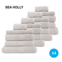 Load image into Gallery viewer, Royal Comfort 20 Piece Cotton Bamboo Towel Bundle Set 450GSM Luxurious Absorbent - Sea Holly