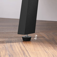 Load image into Gallery viewer, Vintage Nightstand Stackable End Table Wood Look Accent Furniture Metal Frame